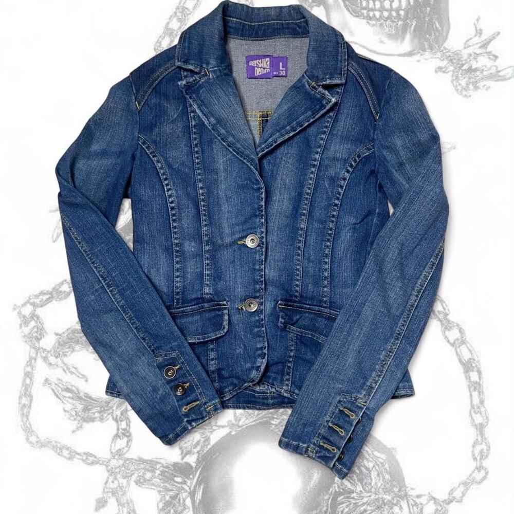 Bershka denim blue denim jacket